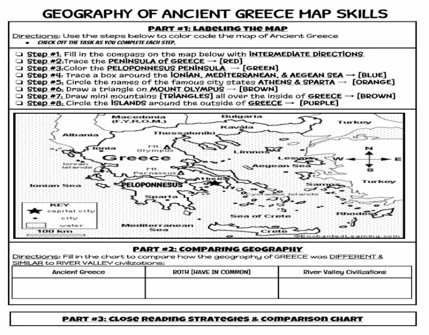 Ancient greece worksheet answer key