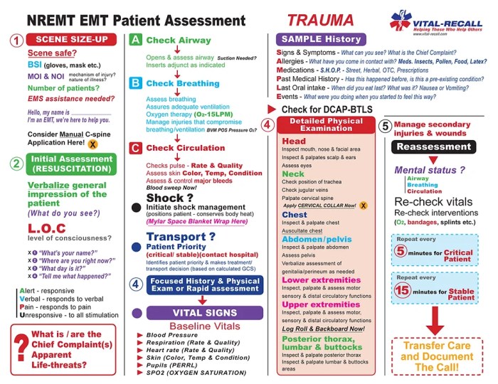 Emt trauma assessment scenarios pdf