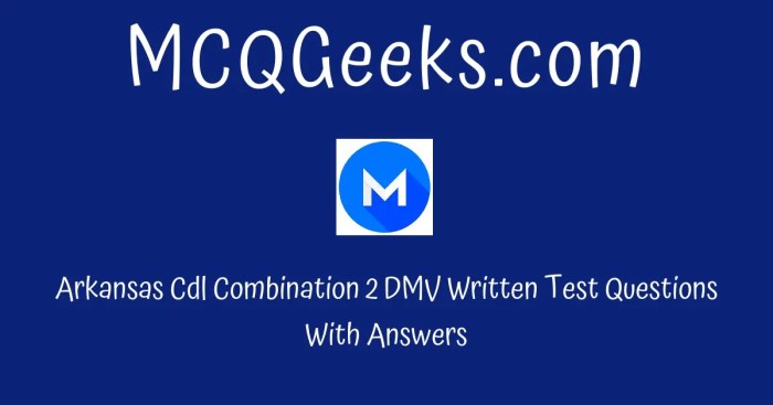 Arkansas cdl test questions and answers