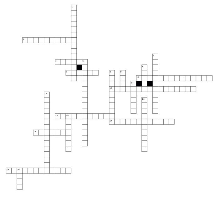 Swelling on a stem crossword