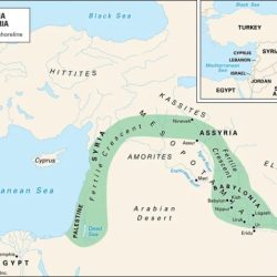 Map of assyria and babylon