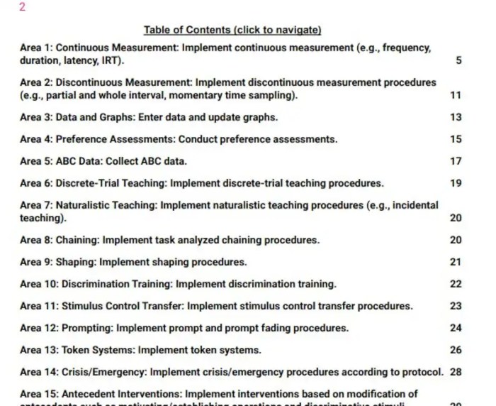 Rbt task list 2nd edition