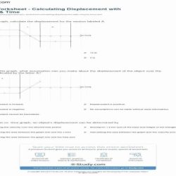 Distance and displacement worksheet with answers