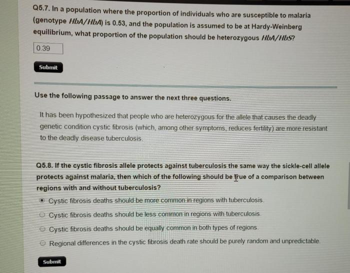 If the cystic fibrosis allele protects against tuberculosis